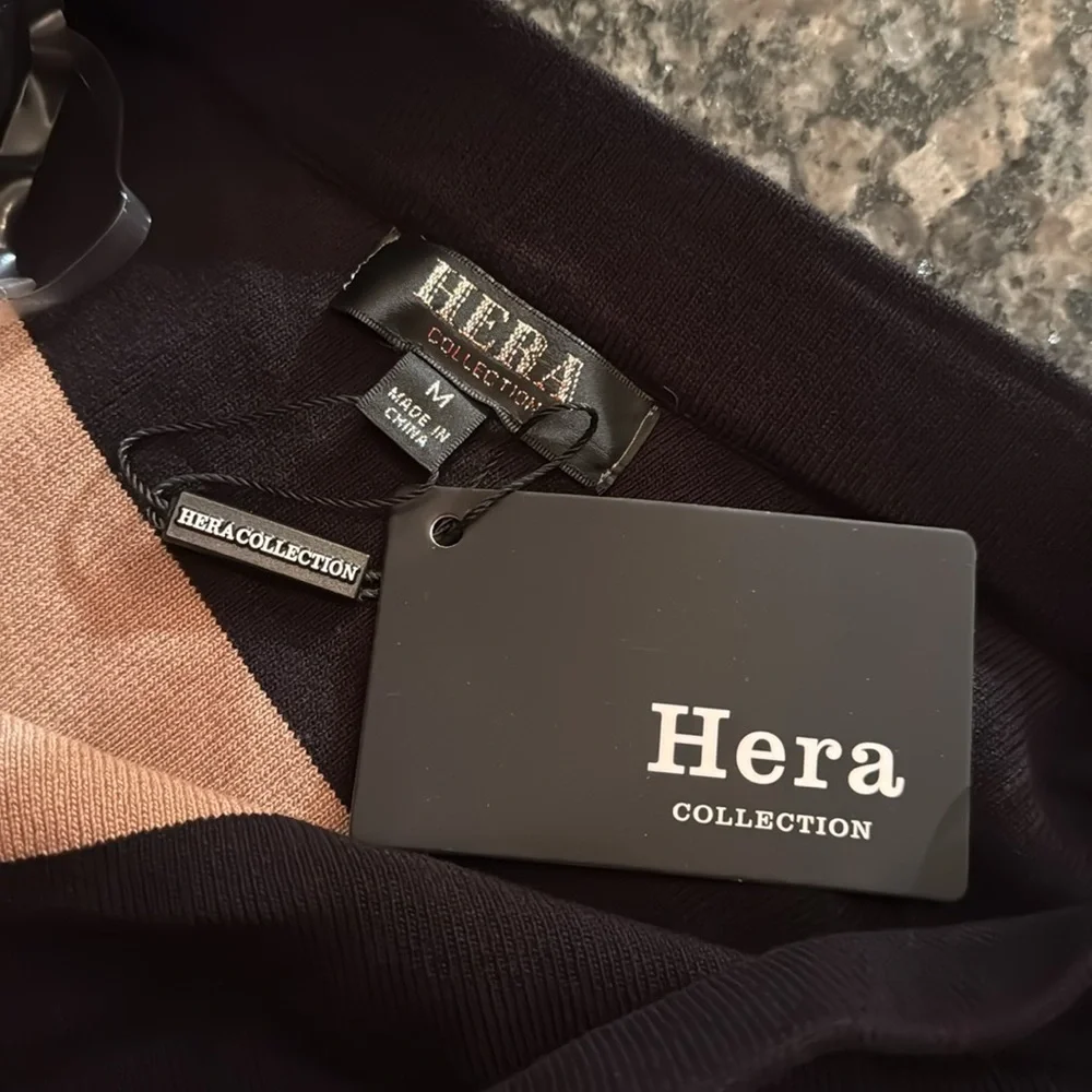 Hera Collection knitted stripped pencil skirt NWT M - Picture 5 of 7